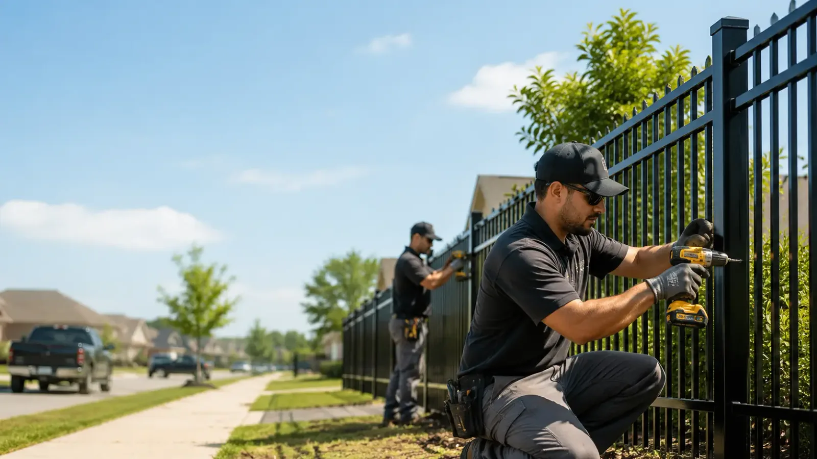 Metal Fence Installation in Geigertown, PA